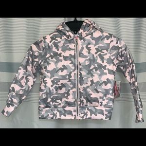 Freestyle Revolution Kids Pink Camo Zip Up Hoodie